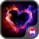 Logo of Flame Heart android Application 